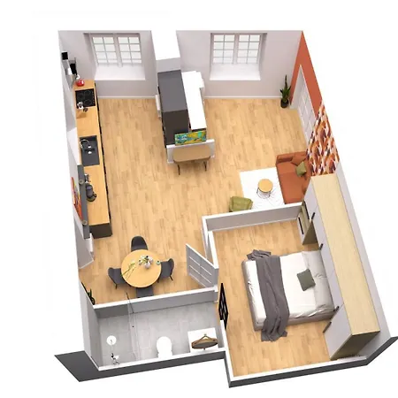 Mm Loft Cathedrale 랭스